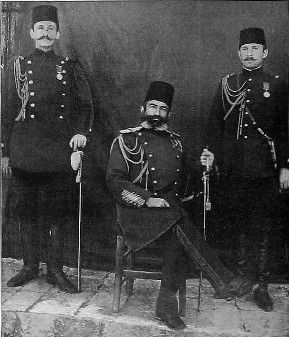 File Edhem Pasha With Aides De Camp 1897 Jpg Wikipedia