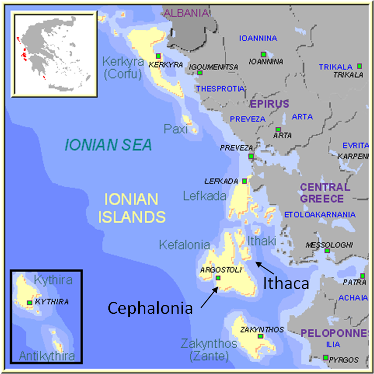 Cephalonia and Ithaca, Italian Occupation in WW2 (1941) - Dead Country ...